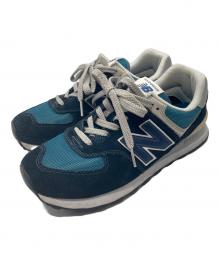 NEW BALANCE（ニューバランス）の古着「ML574」｜ネイビー