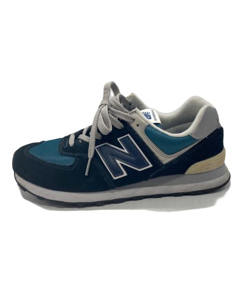 NEW BALANCE（ニューバランス）NEW BALANCE (ニューバランス) ML574 ネイビー サイズ:26㎝の古着・服飾アイテム
