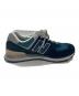NEW BALANCE (ニューバランス) ML574 ネイビー サイズ:26㎝：5000円