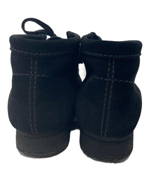 CLARKS（クラークス）CLARKS (クラークス) ワラビ―ブーツ ブラック サイズ:25㎝の古着・服飾アイテム
