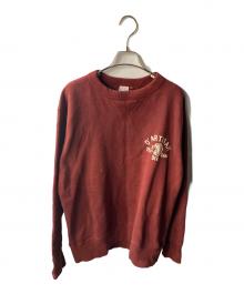 STUDIO D'ARTISAN（ステュディオダルチザン）の古着「プリントスウェット」｜ブラウン