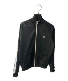 FRED PERRY（フレッドペリー）の古着「Taped Track Jacket」｜ブラック
