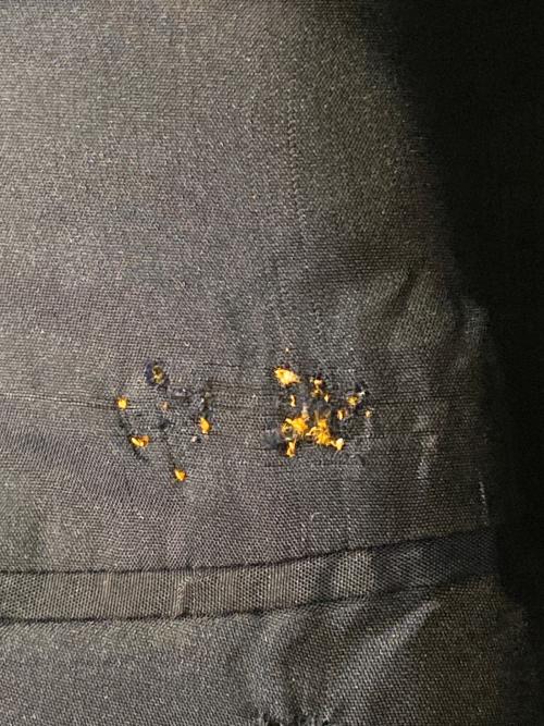 Burberry's（バーバリー）Burberry's (バーバリー) テーラードジャケット ネイビー サイズ:不明の古着・服飾アイテム