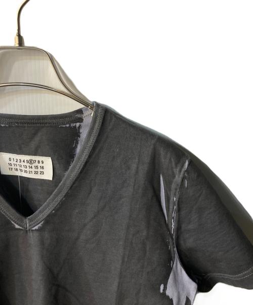 Maison Margiela（メゾンマルジェラ）Maison Margiela (メゾンマルジェラ) オリゾンティタグ 脱色加工 カットソー グレー サイズ:L 未使用品の古着・服飾アイテム