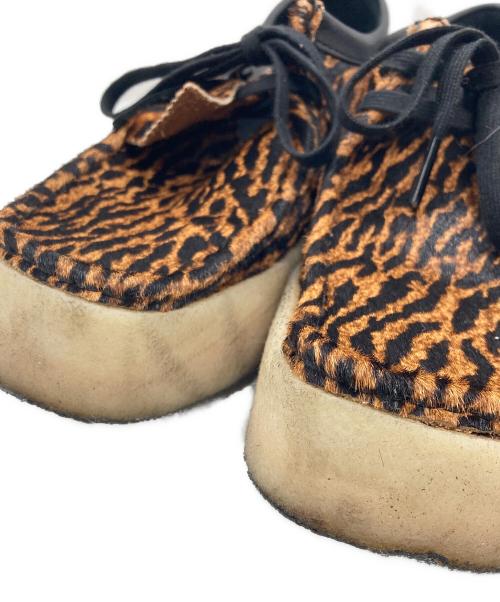 CLARKS（クラークス）CLARKS (クラークス) WALLABEE CUP TORTOISE SHELL シューズ ブラウン サイズ:26.5㎝の古着・服飾アイテム