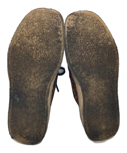 CLARKS（クラークス）CLARKS (クラークス) WALLABEE CUP TORTOISE SHELL シューズ ブラウン サイズ:26.5㎝の古着・服飾アイテム