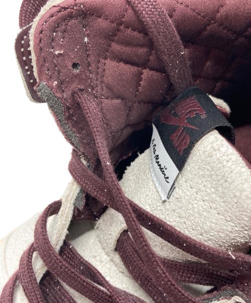 NIKE（ナイキ）NIKE (ナイキ) A MA MANIERE (ア・マ・マニエール) Air Jordan 1 Retro High OG Sail and Burgundy サイズ:26.5㎝の古着・服飾アイテム