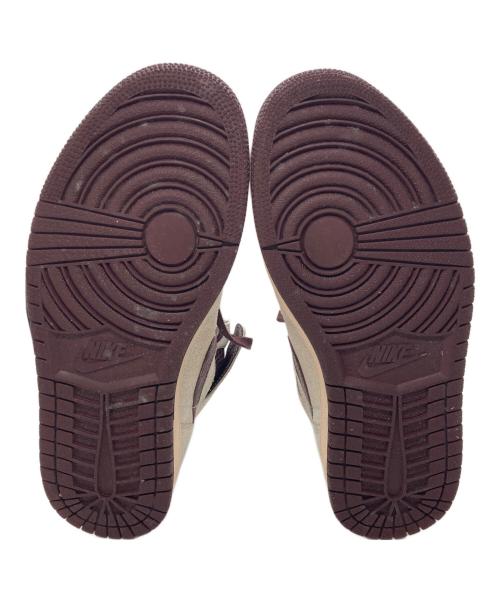 NIKE（ナイキ）NIKE (ナイキ) A MA MANIERE (ア・マ・マニエール) Air Jordan 1 Retro High OG Sail and Burgundy サイズ:26.5㎝の古着・服飾アイテム