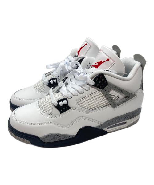 NIKE（ナイキ）NIKE (ナイキ) AIR JORDAN 4 RETRO ホワイト サイズ:28.5㎝の古着・服飾アイテム
