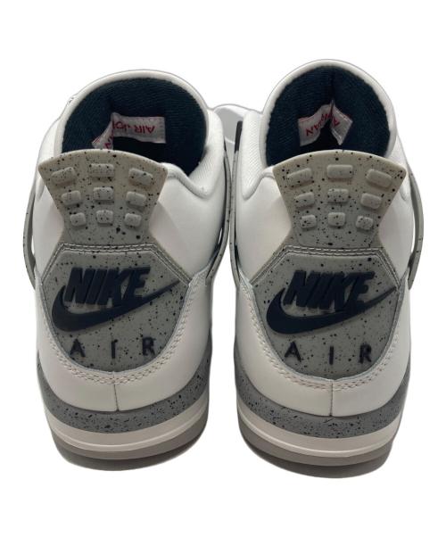 NIKE（ナイキ）NIKE (ナイキ) AIR JORDAN 4 RETRO ホワイト サイズ:28.5㎝の古着・服飾アイテム