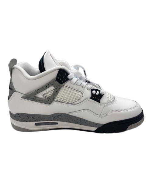 NIKE（ナイキ）NIKE (ナイキ) AIR JORDAN 4 RETRO ホワイト サイズ:28.5㎝の古着・服飾アイテム