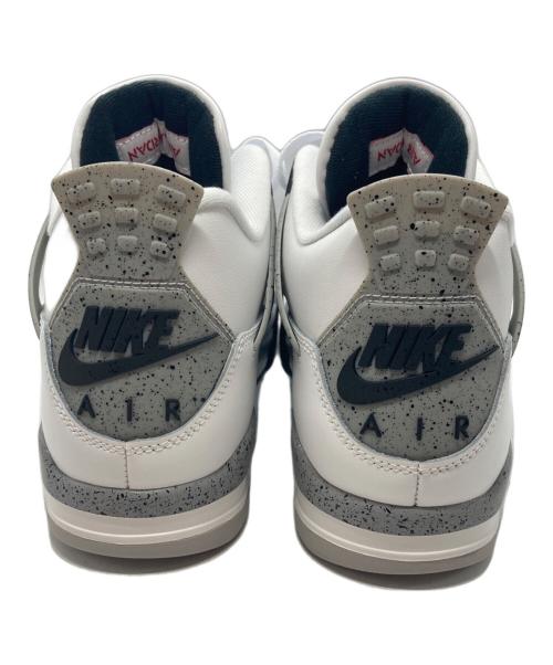 NIKE（ナイキ）NIKE (ナイキ) AIR JORDAN 4 RETRO ホワイト サイズ:28.5㎝の古着・服飾アイテム