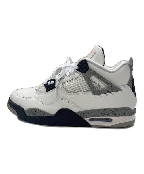 NIKE（ナイキ）NIKE (ナイキ) AIR JORDAN 4 RETRO ホワイト サイズ:28.5㎝の古着・服飾アイテム