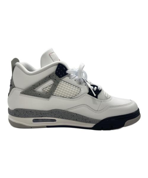 NIKE（ナイキ）NIKE (ナイキ) AIR JORDAN 4 RETRO ホワイト サイズ:28.5㎝の古着・服飾アイテム