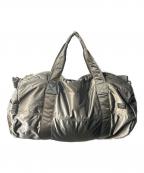PORTERポーター）の古着「2WAY BOSTON BAG(M)」｜シルバーグレー