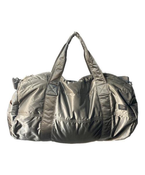 PORTER（ポーター）PORTER (ポーター) 2WAY BOSTON BAG(M) シルバーグレーの古着・服飾アイテム