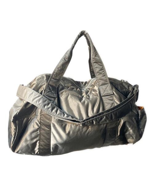 PORTER（ポーター）PORTER (ポーター) 2WAY BOSTON BAG(M) シルバーグレーの古着・服飾アイテム