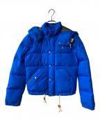 POLO RALPH LAURENポロ・ラルフローレン）の古着「ショート丈ダウンジャケット」｜ブルー