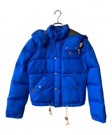 POLO RALPH LAUREN（ポロ・ラルフローレン）の古着「ショート丈ダウンジャケット」｜ブルー