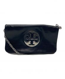 TORY BURCH（トリーバーチ）の古着「チェーンワンショルダーバッグ」｜ブラック
