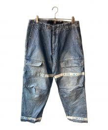 MARITHE+FRANCOIS GIRBAUD（マリテフランソワジルボー）の古着「シャトルデニムパンツ」｜インディゴ