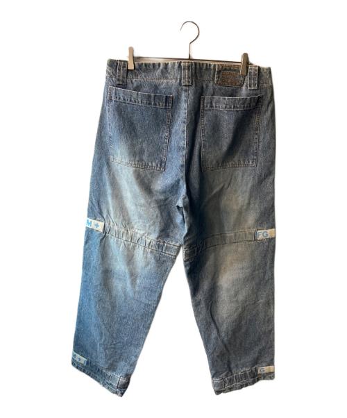 MARITHE+FRANCOIS GIRBAUD（マリテフランソワジルボー）MARITHE+FRANCOIS GIRBAUD (マリテフランソワジルボー) シャトルデニムパンツ インディゴ サイズ:36×33の古着・服飾アイテム