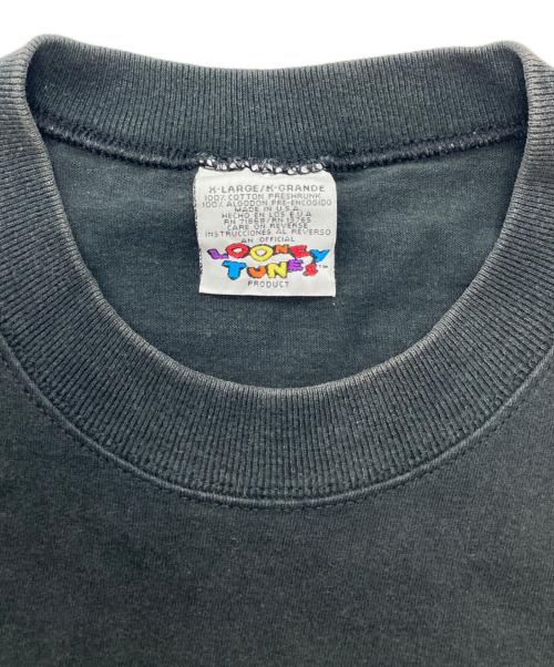 LOONEY TUNES（ルーニーチューンズ）LOONEY TUNES (ルーニーチューンズ) プリントTシャツ ブラック サイズ:FREEの古着・服飾アイテム
