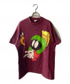 Six Flagsシックス フラッグス）の古着「Tシャツ」｜ボルドー