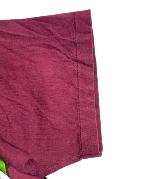 Six Flags（シックス フラッグス）Six Flags (シックス フラッグス) Tシャツ ボルドー サイズ:XLの古着・服飾アイテム