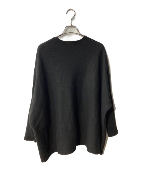 BEARDSLEY（ビアズリー）BEARDSLEY (ビアズリー) ビッグニットクルーショート ブラック サイズ:FREEの古着・服飾アイテム