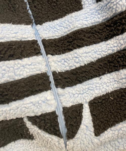 adidas（アディダス）adidas (アディダス) ボアジャケット スカイブルー サイズ:XOの古着・服飾アイテム