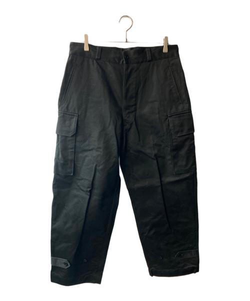 Ets MATERIAUX（マテリオ）Ets MATERIAUX (マテリオ) FRENCH ARMY M47 パンツ ブラック サイズ:3の古着・服飾アイテム