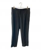 AURALEEオーラリー）の古着「WOOL MAX GABAGINE SLACKS」｜ブラック