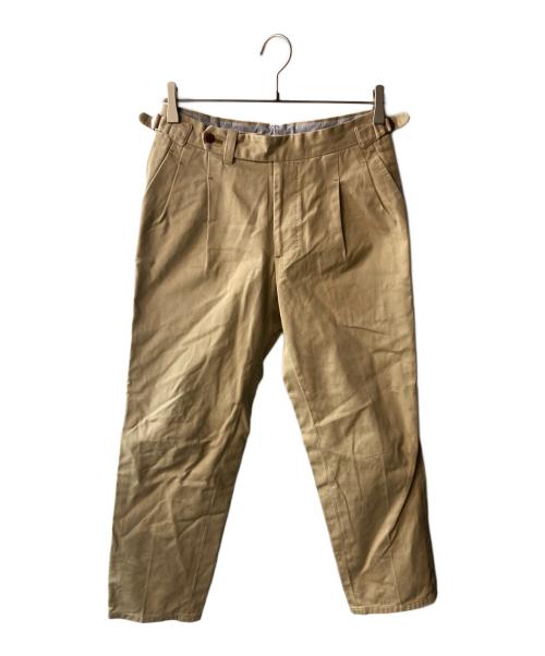 IGARASHI TROUSERS（イガラシ トラウザーズ）IGARASHI TROUSERS (イガラシ トラウザーズ) トラウザーパンツ ベージュ サイズ:サイズ表記無の古着・服飾アイテム