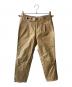 IGARASHI TROUSERS（イガラシ トラウザーズ）の古着「トラウザーパンツ」｜ベージュ