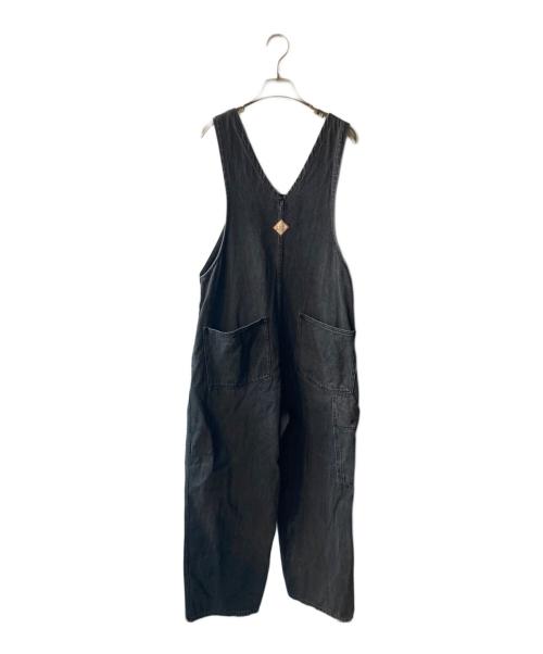 PAY DAY（ペイデイ）PAY DAY (ペイデイ) オーバーオール ブラック サイズ:FREEの古着・服飾アイテム