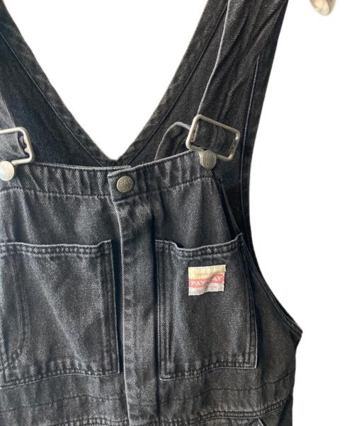 PAY DAY（ペイデイ）PAY DAY (ペイデイ) オーバーオール ブラック サイズ:FREEの古着・服飾アイテム