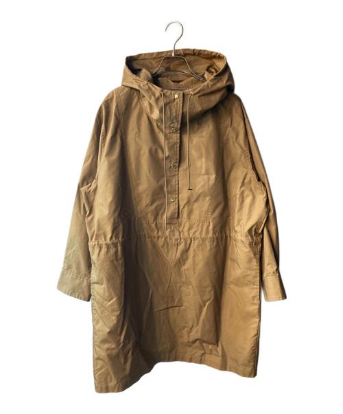 H BEAUTY&YOUTH（エイチ ビューティー&ユース）H BEAUTY&YOUTH (エイチ ビューティー&ユース) WEST DRAWSTRING ANORAK ブラウン サイズ:Sの古着・服飾アイテム