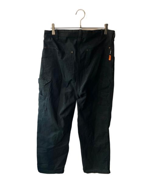 UNIVERSAL OVERALL（ユニバーサルオーバーオール）UNIVERSAL OVERALL (ユニバーサルオーバーオール) AVIREX (アヴィレックス) DOUBLE KNEE PAINTER PANTS ブラック サイズ:2XLの古着・服飾アイテム