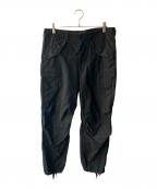 AVIREXアヴィレックス）の古着「ベーシック BDU カーゴパンツ」｜ブラック