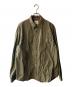AVIREX（アヴィレックス）の古着「BASIC ARMY POPLIN L/S SHIRT」｜カーキ
