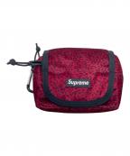 SUPREMEシュプリーム）の古着「Velvet Mini Pouch」｜レッド