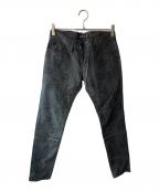 Hysteric Glamourヒステリックグラマー）の古着「スカルパターンスキニーパンツ」｜グレー