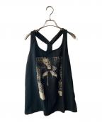 Hysteric Glamourヒステリックグラマー）の古着「プリントカットソー」｜ブラック