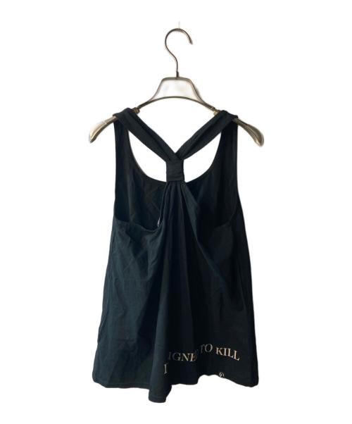 Hysteric Glamour（ヒステリックグラマー）Hysteric Glamour (ヒステリックグラマー) プリントカットソー ブラック サイズ:FREE 未使用品の古着・服飾アイテム