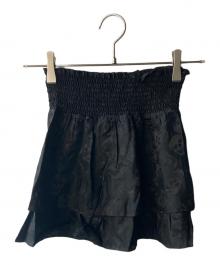 Hysteric Glamour（ヒステリックグラマー）の古着「スカル柄ミニスカート」｜ブラック