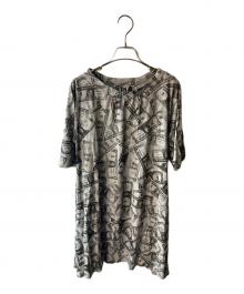 Andy Warhol by HYSTERIC GLAMOUR（アンディーウォーホルバイヒステリックグラマー）の古着「総柄ワンピース」｜グレー