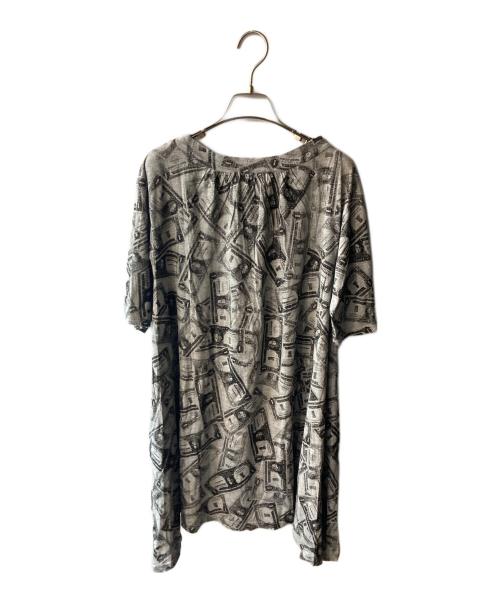 Andy Warhol by HYSTERIC GLAMOUR（アンディーウォーホルバイヒステリックグラマー）Andy Warhol by HYSTERIC GLAMOUR (アンディーウォーホルバイヒステリックグラマー) 総柄ワンピース グレー サイズ:FREE 未使用品の古着・服飾アイテム