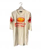 Andy Warhol by HYSTERIC GLAMOURアンディーウォーホルバイヒステリックグラマー）の古着「バーガープリントワンピース」｜アイボリー