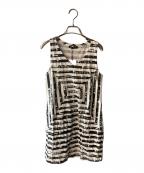 Andy Warhol by HYSTERIC GLAMOURアンディーウォーホルバイヒステリックグラマー）の古着「ノースリーブワンピース」｜ホワイト